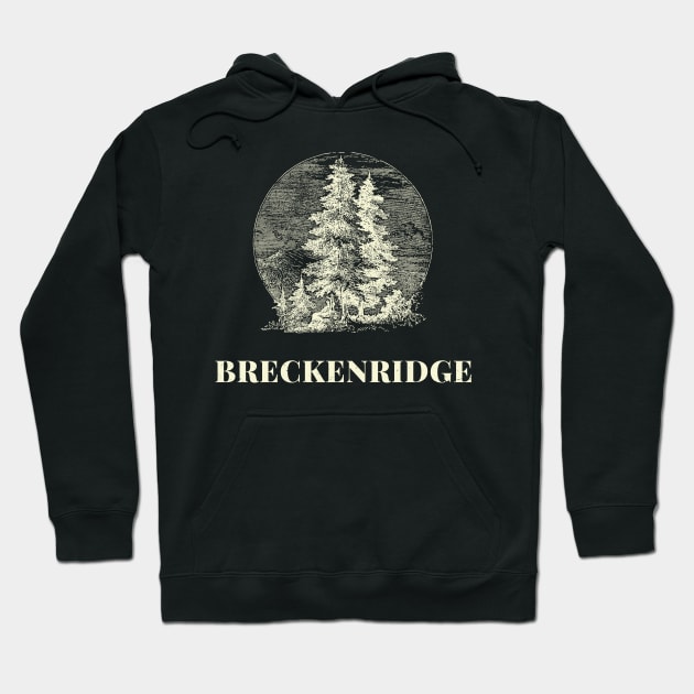 Breckenridge Vintage Hoodie by victoria@teepublic.com